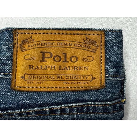 Polo Ralph Lauren Men's The Varick Slim Straight Leg Denim Jeans - Size 41x29.5 - Picture 5 of 8
